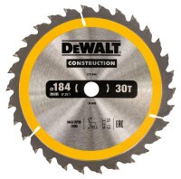 DEWALT Kreissaegeblatt Handkr. 184/16mm 30WZ