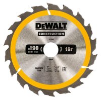 DEWALT Kreissaegeblatt Handkr. 190/30mm 18WZ