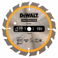 DEWALT Kreissaegeblatt Akku 136/10mm 16WZ