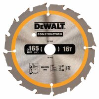 DEWALT Kreissaegeblatt Akku 165/20mm 16WZ