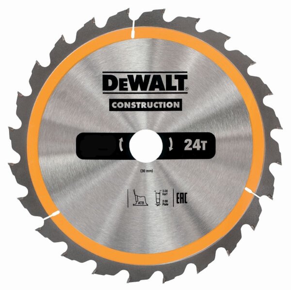 DEWALT Kreissaegeblatt Stat. 315/30mm 24WZ