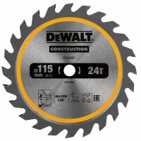 DEWALT Kreissaegeblatt Akku 115/9,5mm 24Z