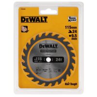 DEWALT Kreissaegeblatt Akku 115/9,5mm 24Z