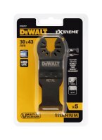 DEWALT Multi-Tool Saegeblatt Met 43x30mm 5Stk