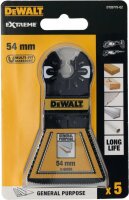 DEWALT 5er Pack BiM Sägeblatt 54 mm