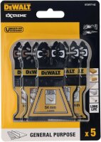 DEWALT 5er Pack BiM Sägeblatt 32 mm