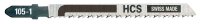 DEWALT Stichsaegeblatt HCS Holz <30mm 5Stk