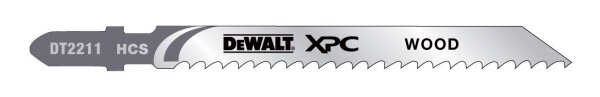 DEWALT Stichsaegeblatt HCS Holz <60mm 5Stk