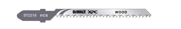 DEWALT Stichsaegeblatt HCS Laminat <15mm 5Stk