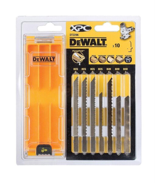 DEWALT Stichsaegeblaetter-Set 10-tlg