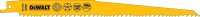 DEWALT Saebelsaegeblatt BIM Holz 228mm 6TPI