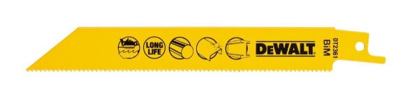 DEWALT Saebelsaegeblatt BIM Metall 152mm