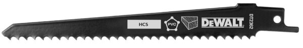 DEWALT Saebelsaegeblatt HCS Holz 152mm 5Stk