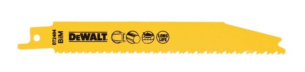 DEWALT Saebelsaegeblatt BIM 1Z Metall 152mm