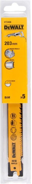 DEWALT Saebelsaegeblatt BIM Universal 203mm