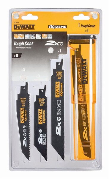 DEWALT Saebelsaegeblatt-Set 8-tlg