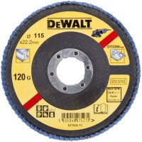 DEWALT Faecherschleifsch 115mm K120 flach