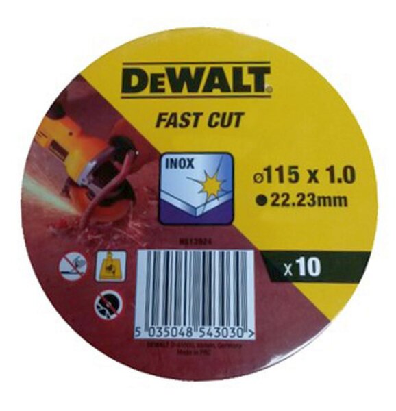 DEWALT Trennscheibe 115x1x22,23 mm Inox
