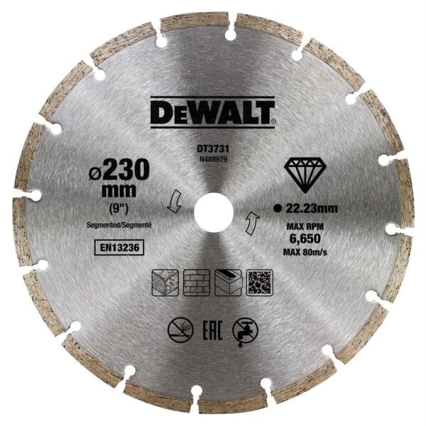 DEWALT Diamanttrennscheibe Eco1 Universal 230mm