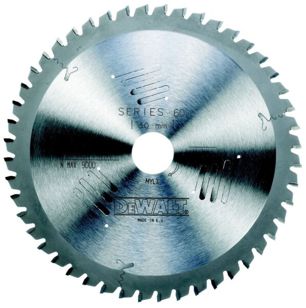 DEWALT Kreissaegeblatt Handkr. 165/30mm 48TFZ