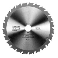 DEWALT Kreissaegeblatt stat. 250/30mm 24FZ