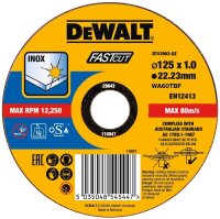 DEWALT Trennscheibe 125x1x22,23 mm Inox