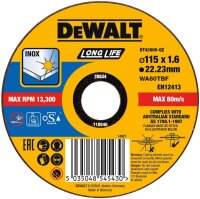 DEWALT Trennscheibe 115x1,6x22,23 mm Inox