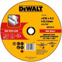 DEWALT Schruppscheibe 230x6x22,23 mm Metall