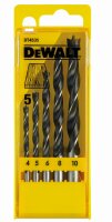 DEWALT Holzspiralbohrer-Set 5-tlg