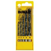 DEWALT Holzspiralbohrer-Set 5-tlg