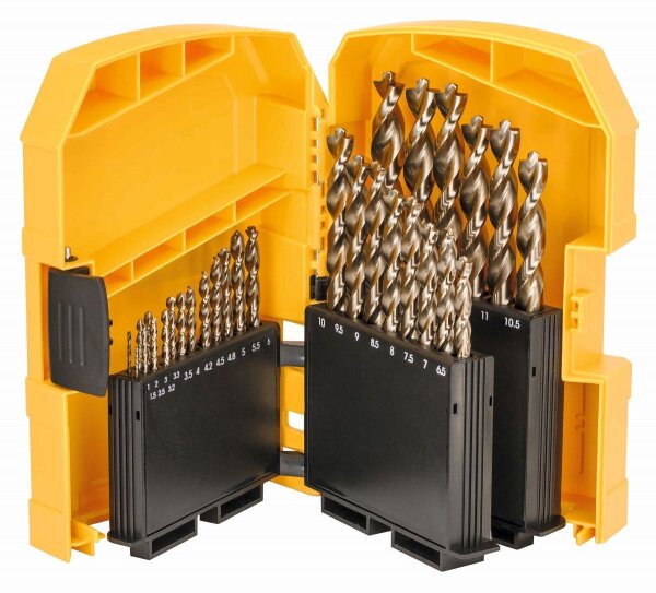 DEWALT Metallbohrer-Set HSS-Co 29-tlg