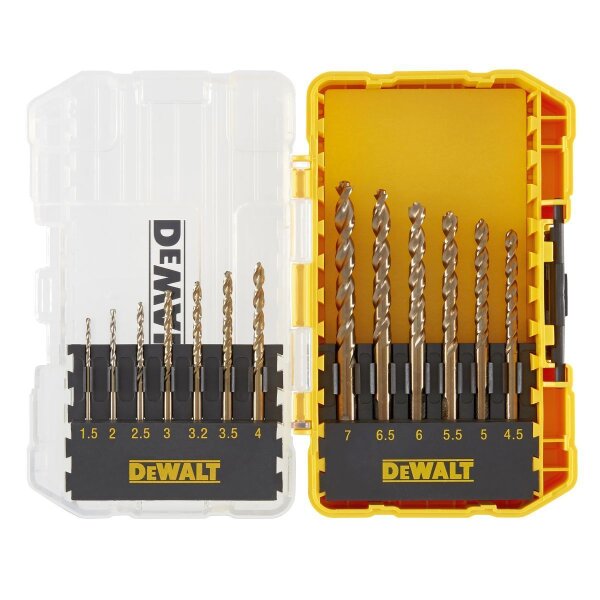 DEWALT Metallbohrer-Set 13-tlg. HSS-G