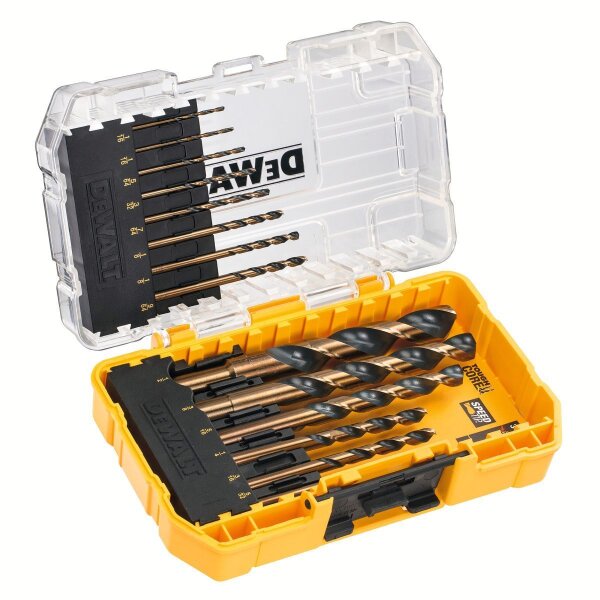 DEWALT Metallbohrer-Set 14-tlg. HSS-G