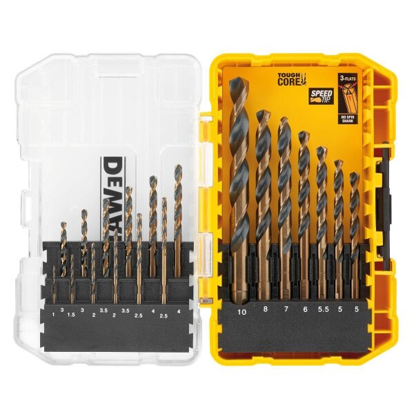 DEWALT Metallbohrer-Set 19-tlg. HSS-G