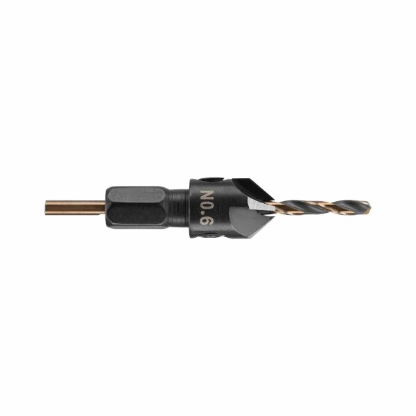 DEWALT Vorbohrer mit Senker Nr. 6 Flip+Drive