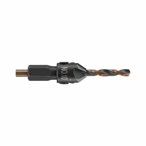 DEWALT Vorbohrer mit Senker Nr. 10 Flip+Drive