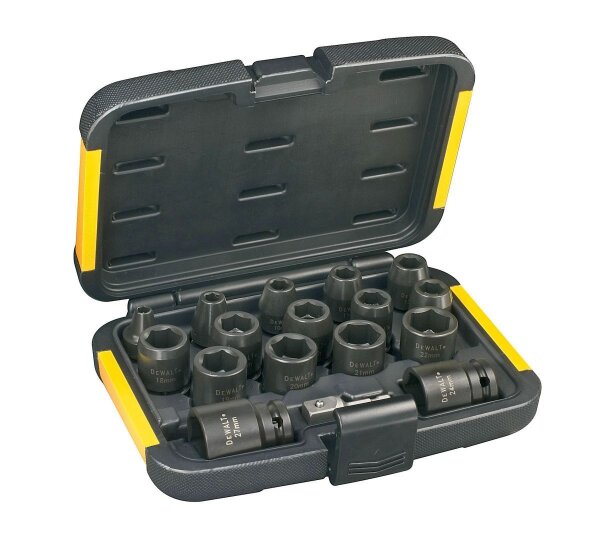 DEWALT Steckschluessel-Set 17-tlg. schlagf