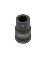 DEWALT Steckschluessel kurz 12mm 1/2 Schlagfest