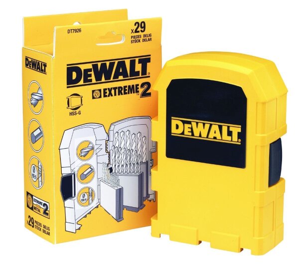 DEWALT Metallbohrer-Set 29-tlg. HSS-G
