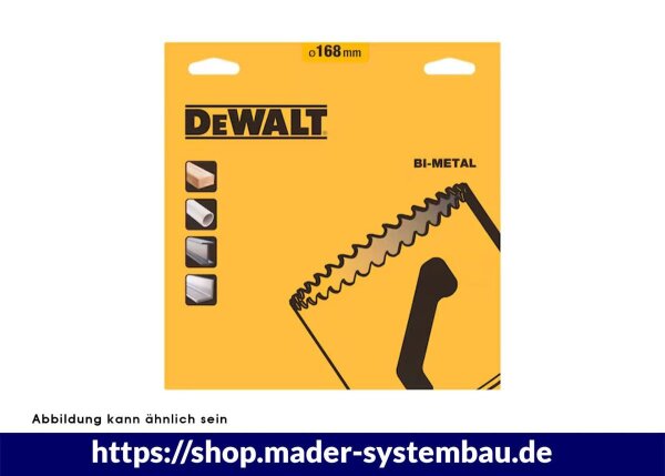 DEWALT Lochsaege Bi-Metall Extreme 168mm