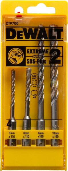DEWALT Hammerbohrer-Set 4-tlg. SDS-plus