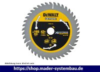 DEWALT Flexvolt Kreissaegeblatt Tauchkr.165/20mm 42WZ/FZ