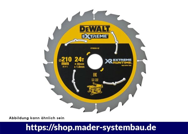 DEWALT Flexvolt Kreissaegeblatt stat. 210/30mm 24WZ/FZ