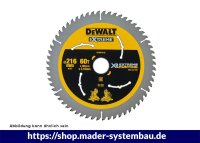 DEWALT Flexvolt Kreissaegeblatt stat. 216/30mm 60WZ/FZ