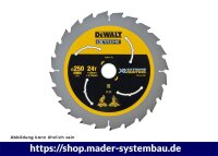 DEWALT Flexvolt Kreissaegeblatt stat. 250/30mm 24WZ/FZ
