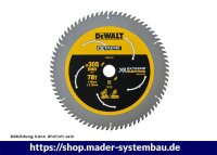 DEWALT Flexvolt Kreissaegeblatt stat. 305/30mm 78 WZ/FZ
