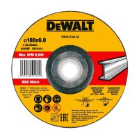 DEWALT Schruppscheibe 180x6x22,23 mm Metall