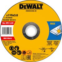 DEWALT Trennscheibe 115x3x22,23 mm Inox