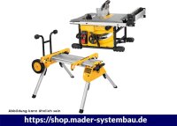 DEWALT Tischkreissaege 210 mm m. Untergestell