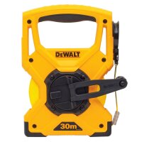 DEWALT Rahmenbandmaß Fiberglas 30m